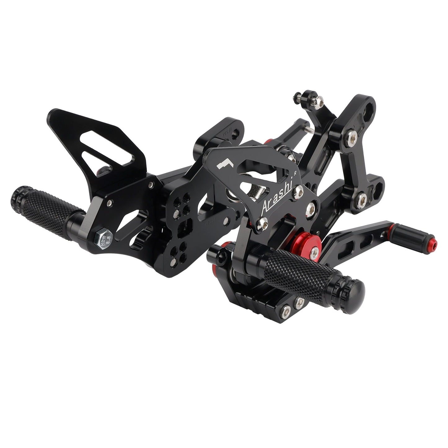Pedane arretrate regolabili SP Racing per Honda CBR1000RR-R 2021-2025