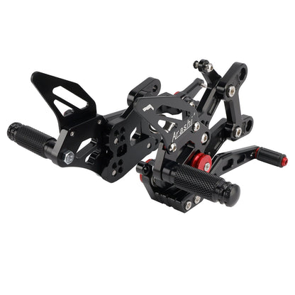 Pedane arretrate regolabili SP Racing per Honda CBR1000RR-R 2021-2025