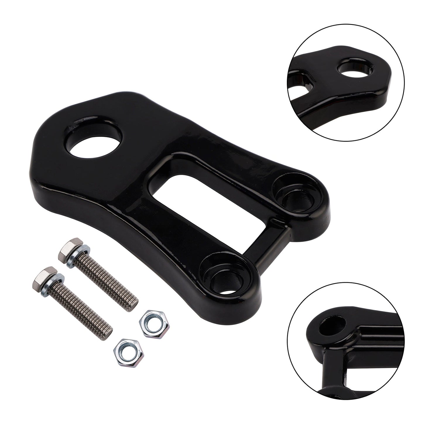 Gancio di traino posteriore da 2"" per Yamaha Big Bear 400 YFM Grizzly 350 400