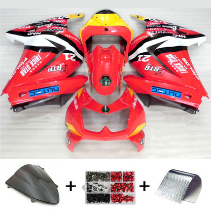 Kit carenatura BODYWORK ABS di plastica per Kawasaki EX250 Ninja250R 2008-2012