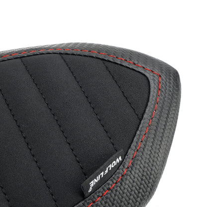 Cuscino del sedile passeggero posteriore DU Streetfighter V2 2022-2023 Pu passeggero piatto