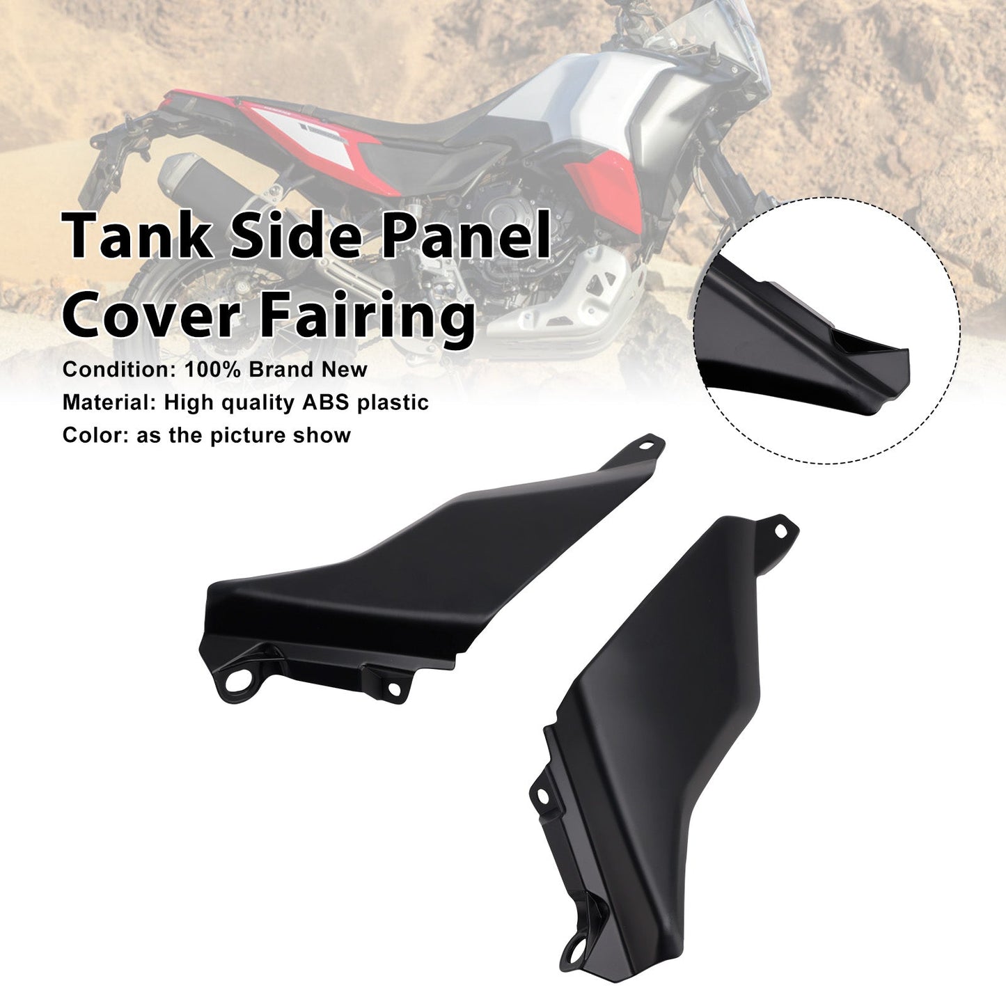Copertura laterale del serbatoio/carenatura per Yamaha Tenere 700 2025-2026