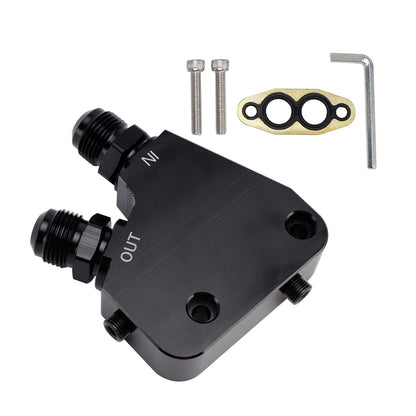 Kit adattatore per radiatore dell'olio motore Corvette GM LS LS1 LS2 LS3 LS6 (confezione da 5) 2005-2019