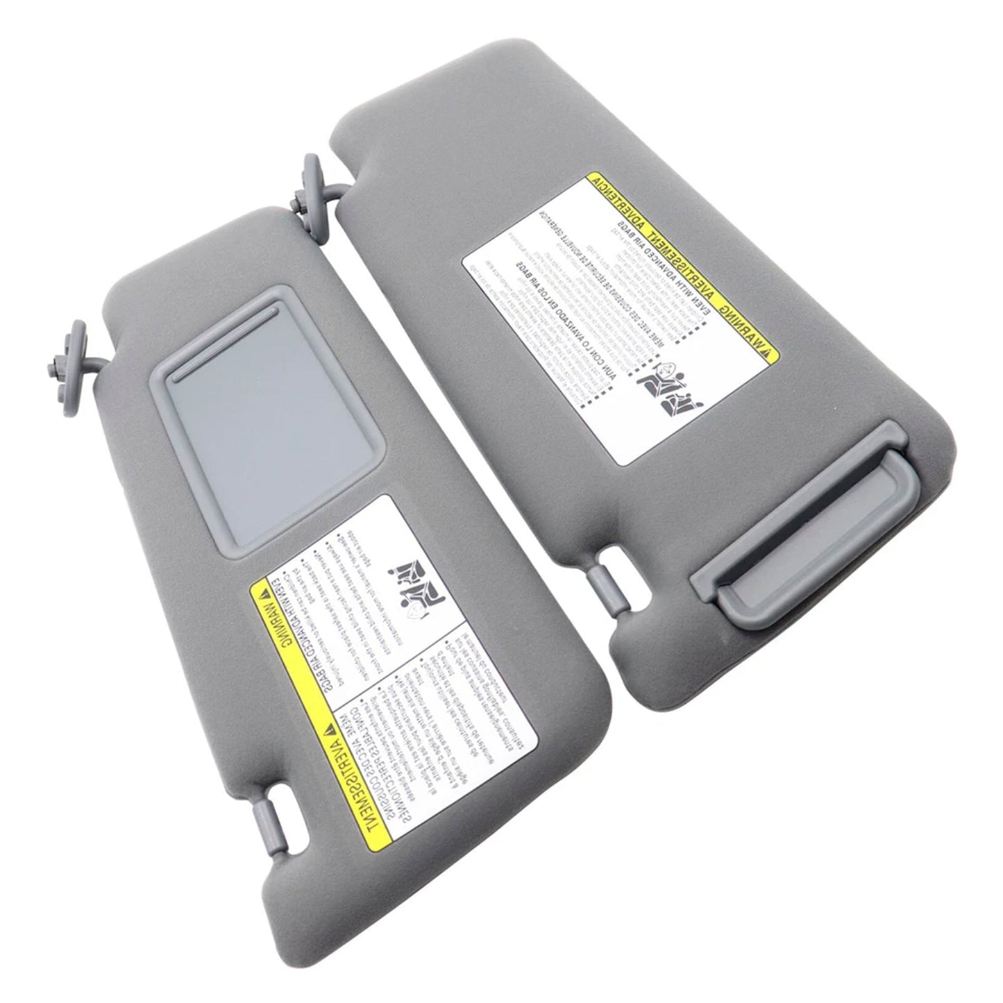 Visiera parasole grigia sinistra e destra 2013-2018 Nissan Altima 2 pezzi 74320-04181-B1 74310-04181-B1