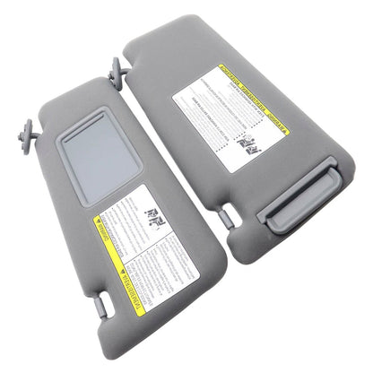 Visiera parasole grigia sinistra e destra 2013-2018 Nissan Altima 2 pezzi 74320-04181-B1 74310-04181-B1