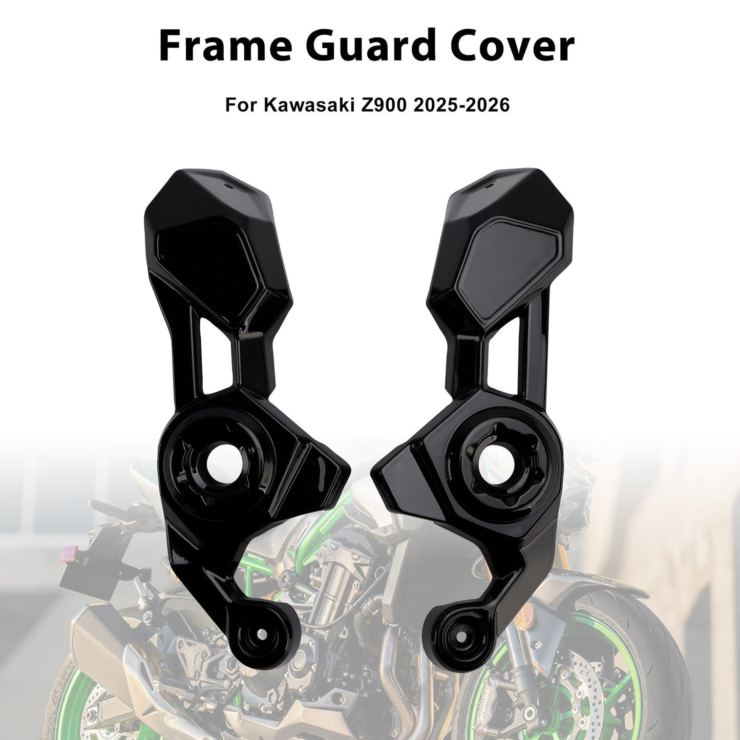 Carenatura di protezione del pannello di copertura laterale del telaio per Kawasaki Z900 2025-2026
