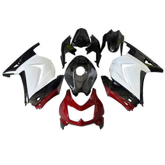 Kit carenatura iniezione in plastica ABS adatto per Kawasaki EX250 Ninja250R 2008-2012