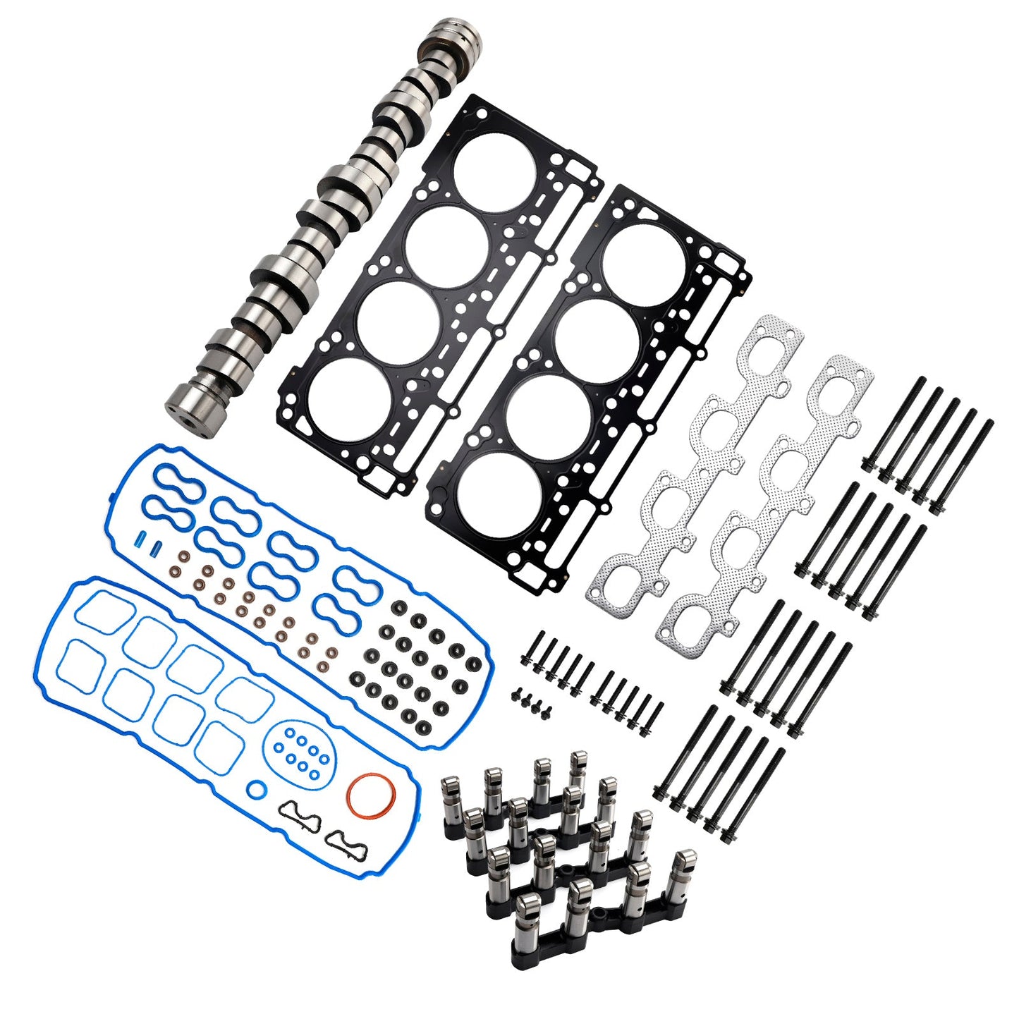 Kit rulli di sollevamento MDS per albero a camme per Jeep Grand Cherokee 6.4L 392ci V8 HEMI 2012-2017 05037398AC
