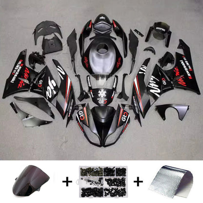 Kit carenatura iniezione in plastica ABS adatto per Kawasaki ZX6R 636 2009-2012