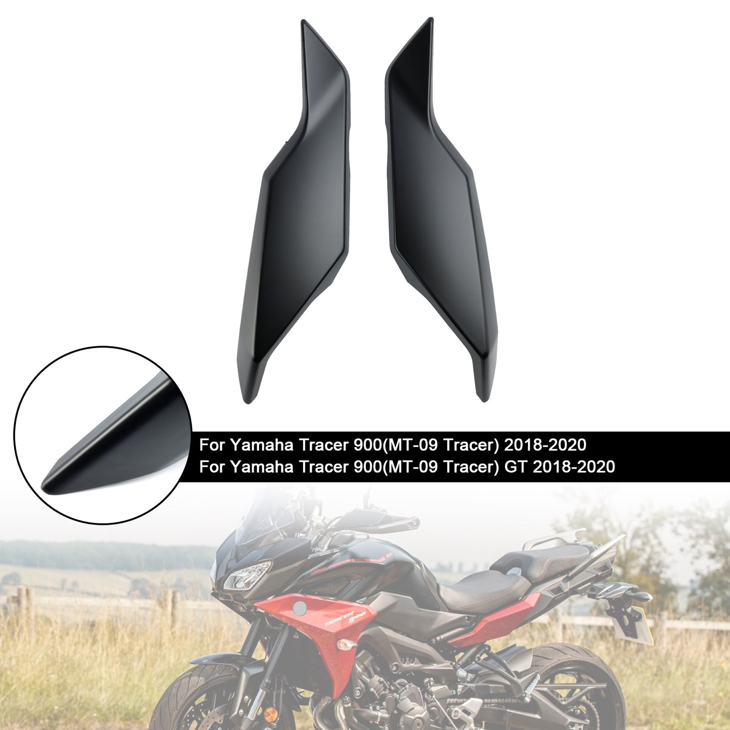 Pannello carenatura sedile laterale posteriore per Yamaha Tracer 900 / GT 2018-2020
