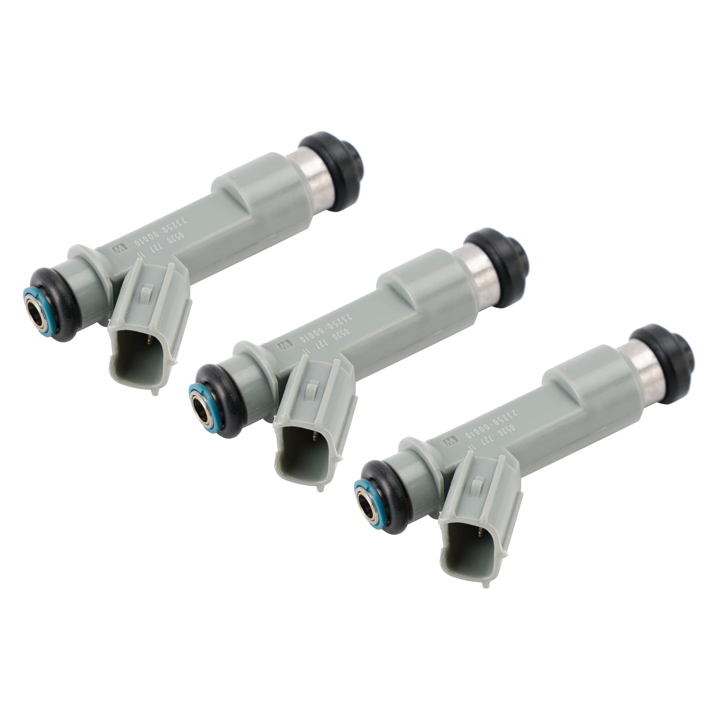 3 pezzi iniettore carburante per Toyota Citroen Peugeot 1.0 23209-09030 23250-0Q010