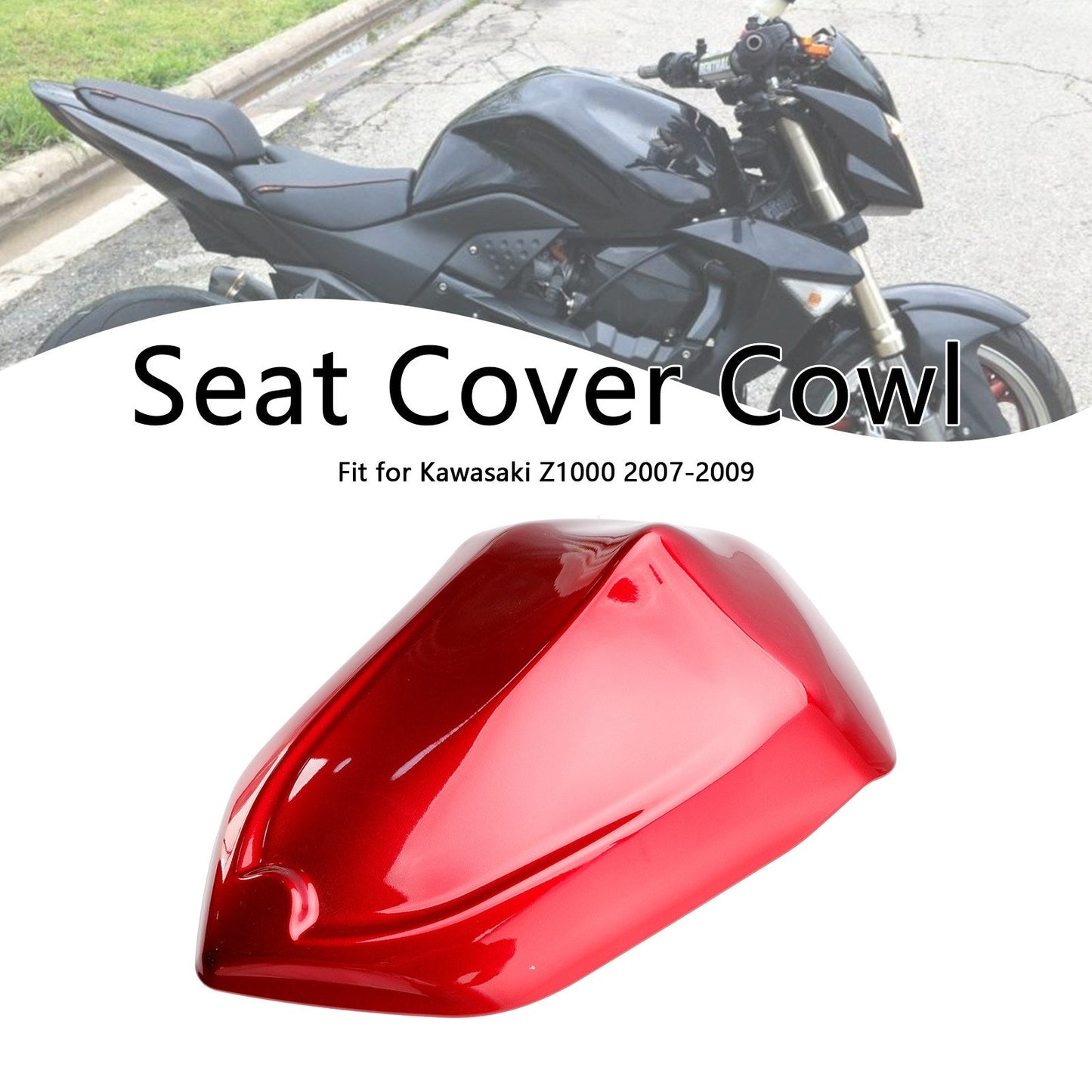 Copertura carenatura posteriore sedile posteriore Kawasaki Z1000 2007-2009