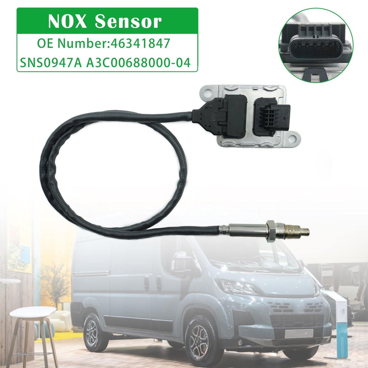 Sensore NOX 46341847 A3C00688000 per Fiat Ducato Bus (250_) 2.3 2019-