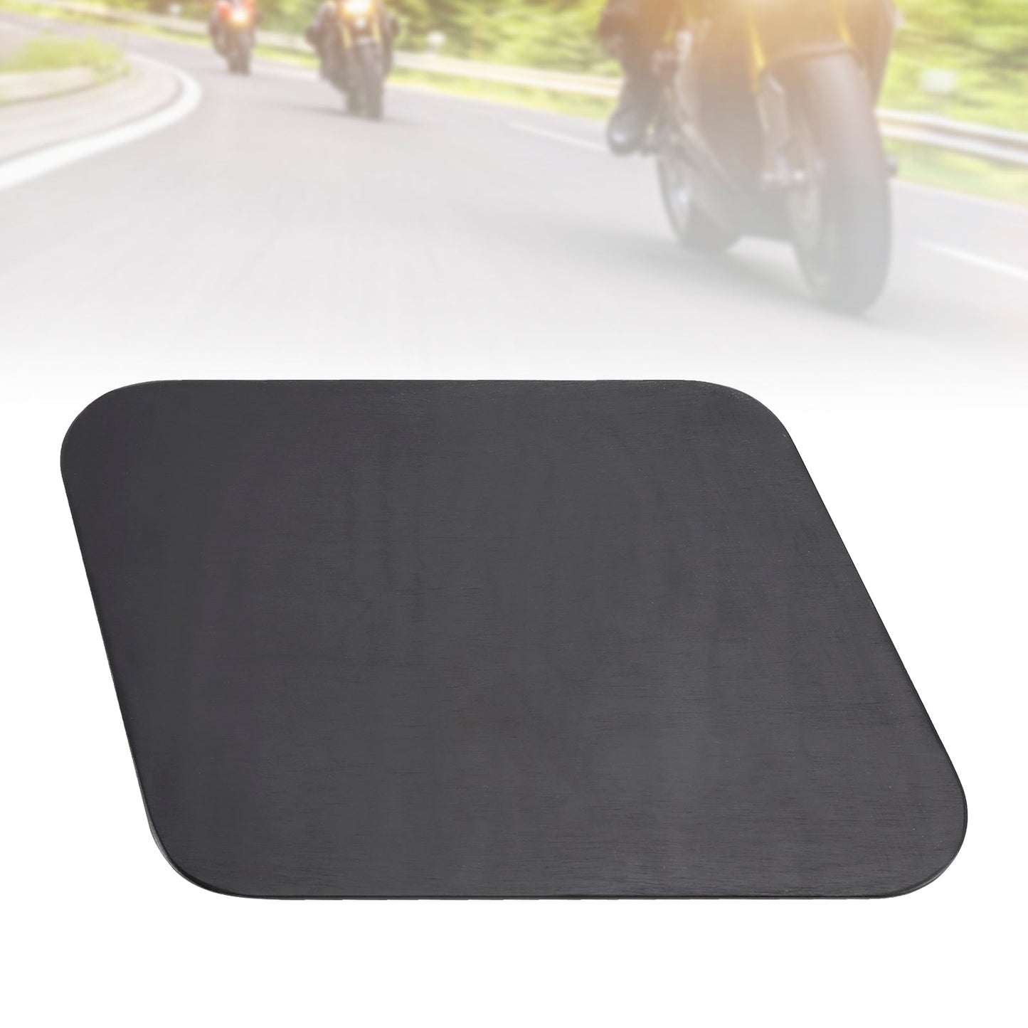 Parallelogramma vuoto in lega di alluminio targa fai da te universale adatta per moto