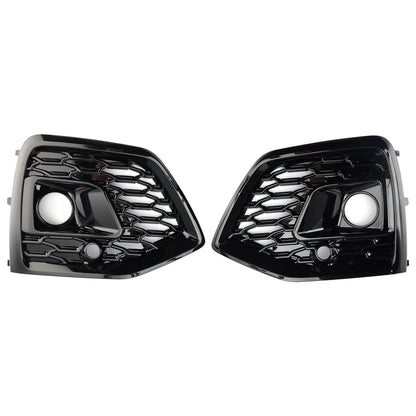 Griglia fendinebbia anteriore Audi Q5 SQ5 S-Line RSQ5 Style 2021-2025, nera