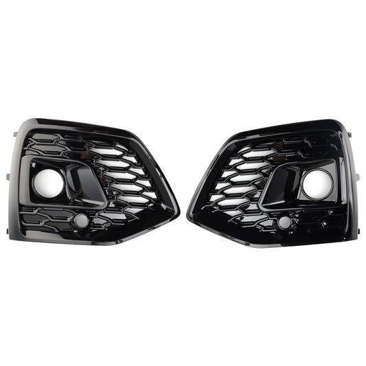 Griglia fendinebbia anteriore Audi Q5 SQ5 S-Line RSQ5 Style 2021-2025, nera