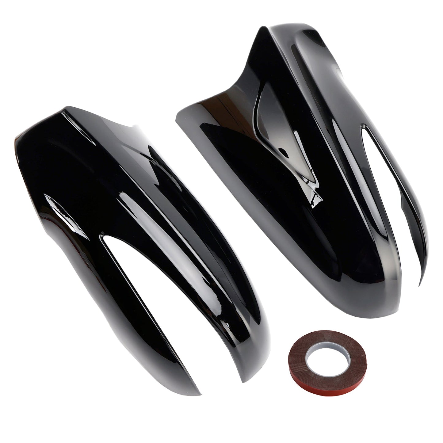 Calotte specchietti laterali, alloggiamento retrovisore nero per Lexus IS250 IS350 ES350