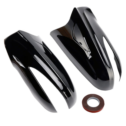 Calotte specchietti laterali, alloggiamento retrovisore nero per Lexus IS250 IS350 ES350