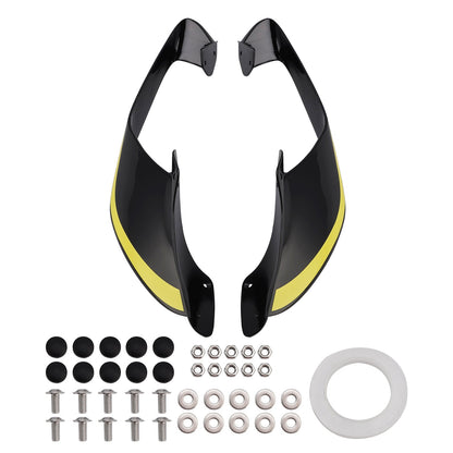 Alette laterali anteriori per Yamaha YZF R1 R1M 2021-2024, spoiler e carenatura