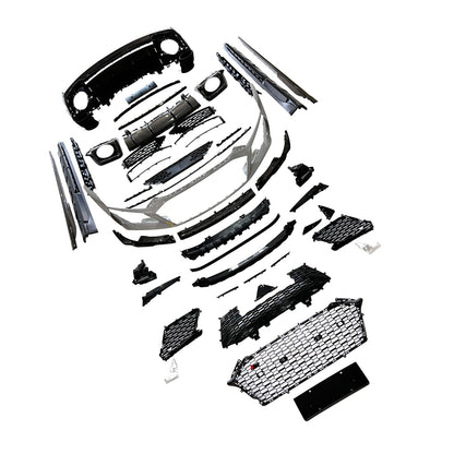 Kit carrozzeria paraurti in fibra di carbonio per Audi R8 4S 2016-2020, compatibile con modelli dal 2021 al 2024.