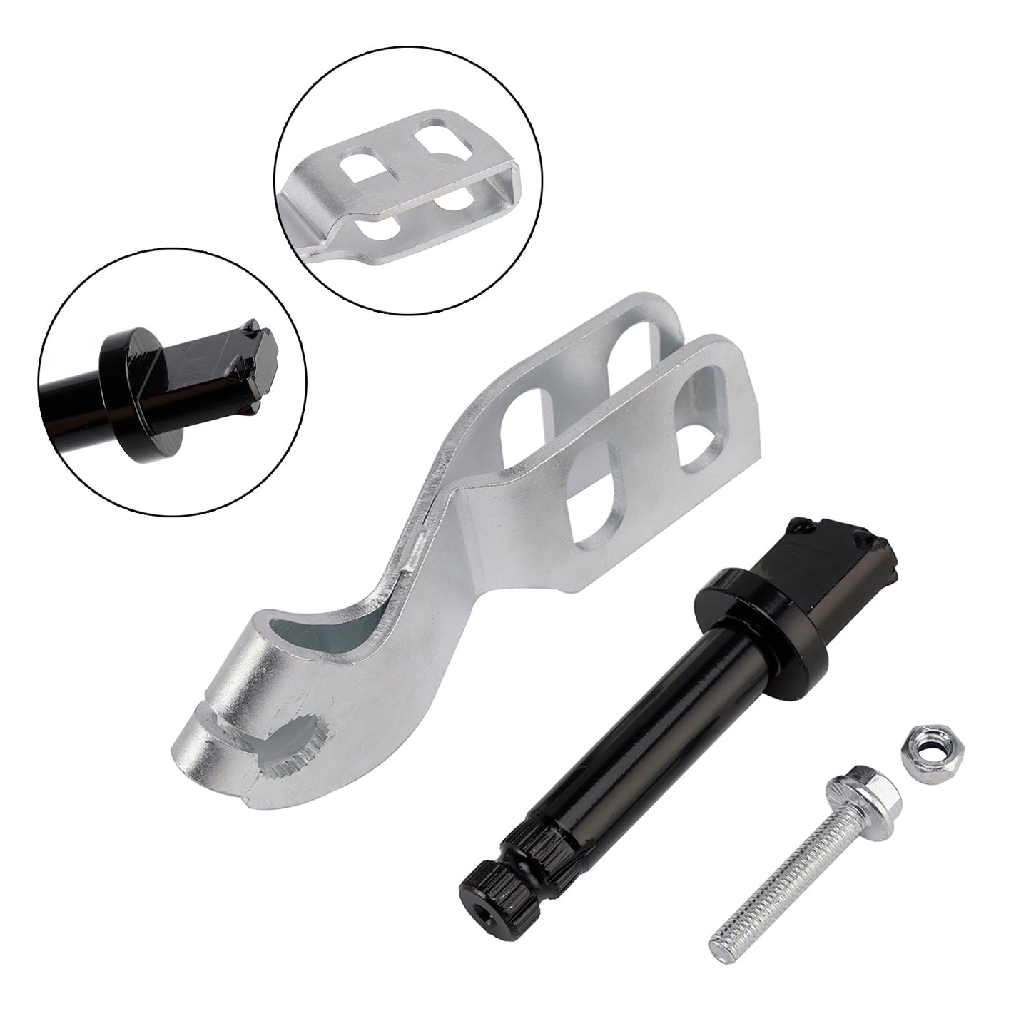 Kit braccio freno a tamburo posteriore 43410-HC4-000 per Honda Fourtrax 300 TRX300 1988-2000