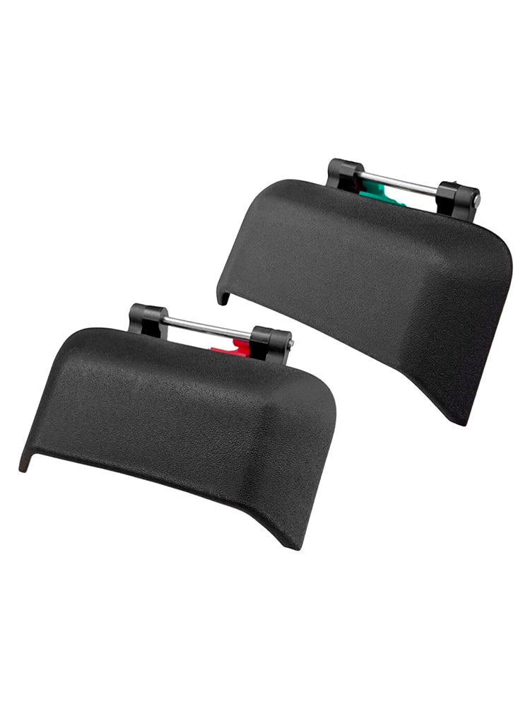 Maniglia esterna per portiera posteriore auto, nera, 1 paio, per Jeep Compass 2007-2016