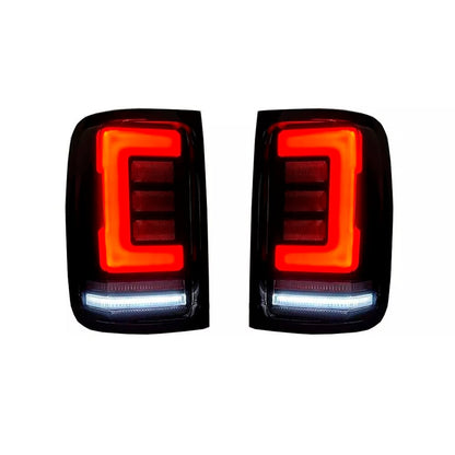 VW Amarok V6 2008-2019 Fanale posteriore a LED destro e sinistro, coppia, fumé