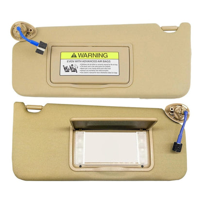 Coppia di alette parasole beige per Honda Accord 2008-2017 83280TA5A51ZA