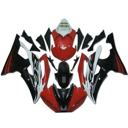 Kit carenatura per carrozzeria addominali di plastica per Yamaha YZF 600 R6 2008-2016