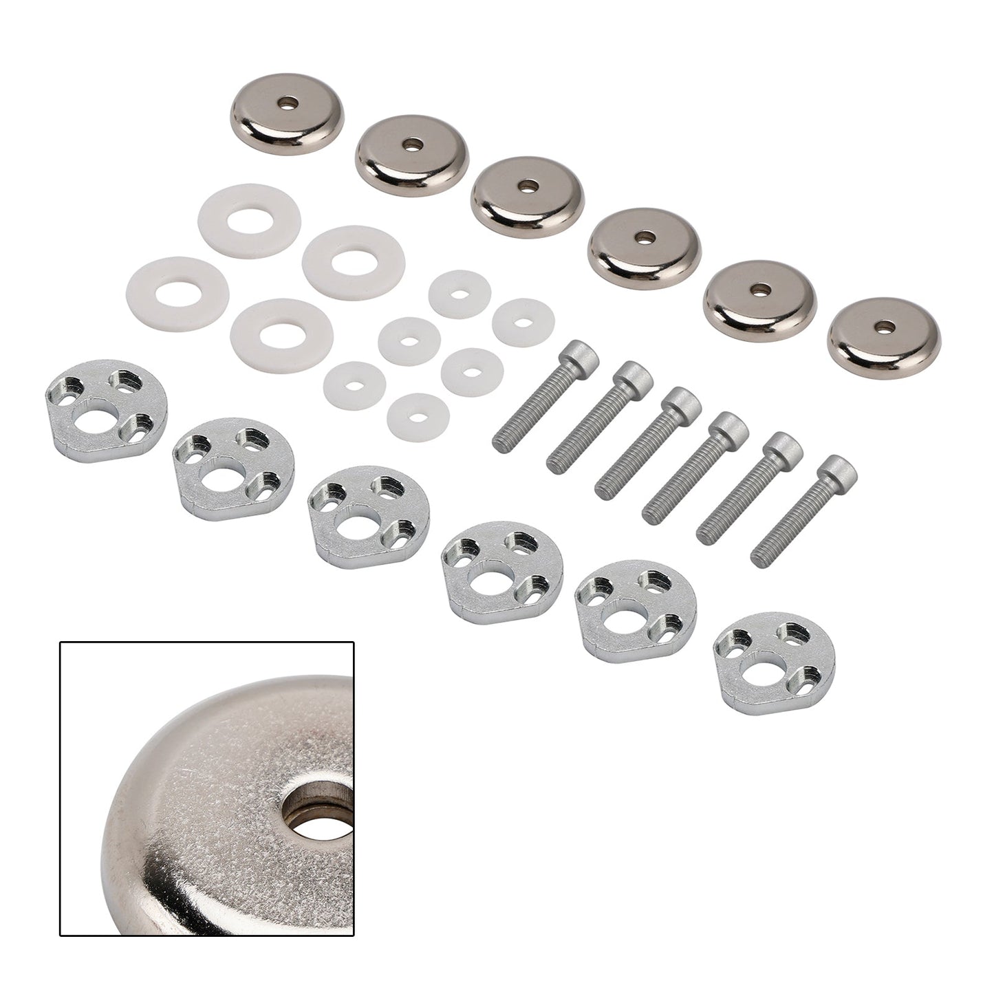 Set supporti magnetici per specchietti laterali per Can-Am Spyder Rt Rt-L Rt-S 2011-2017