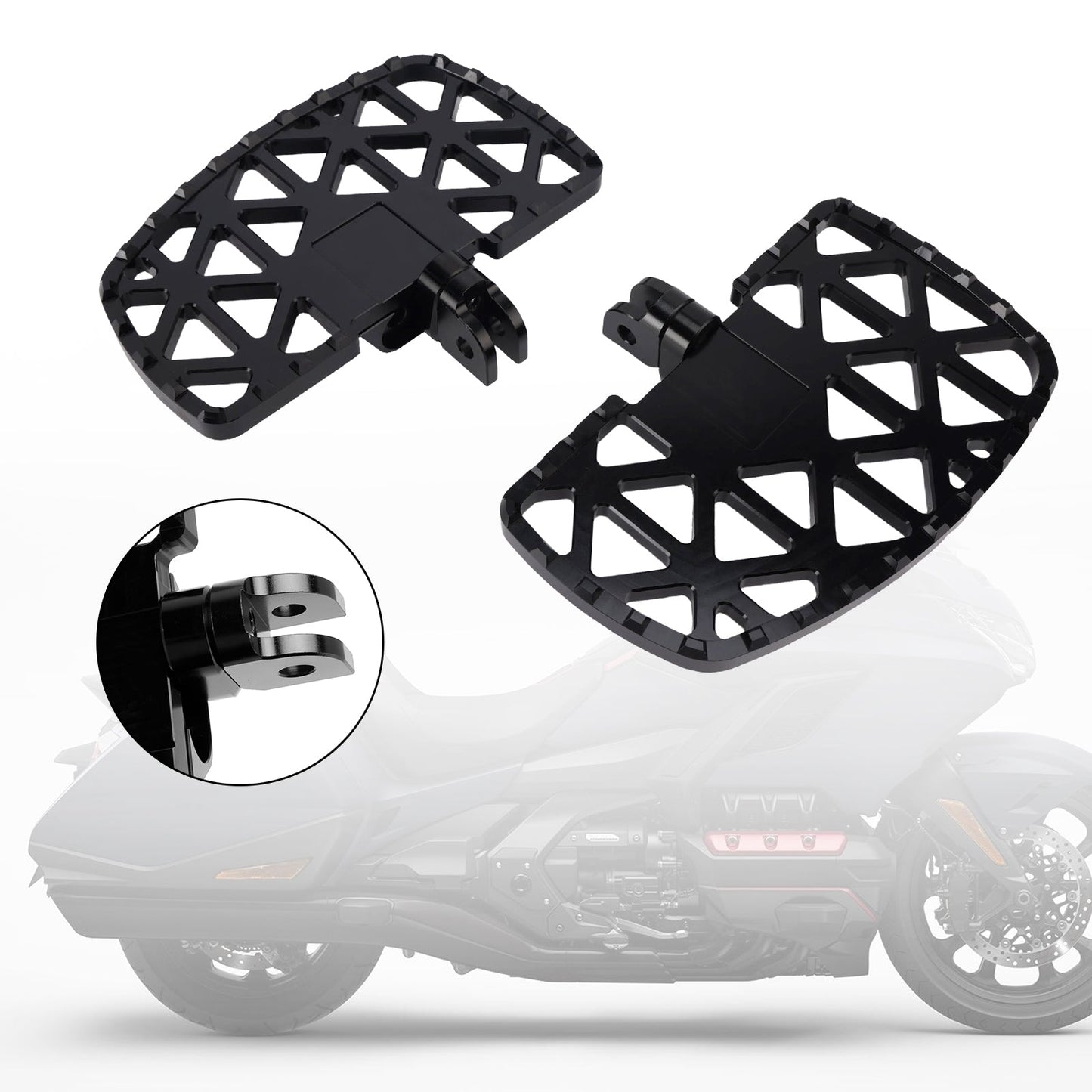 Pedane anteriori adatte per Honda GL1800 GOLDWING GB350 CB350 2001-2025