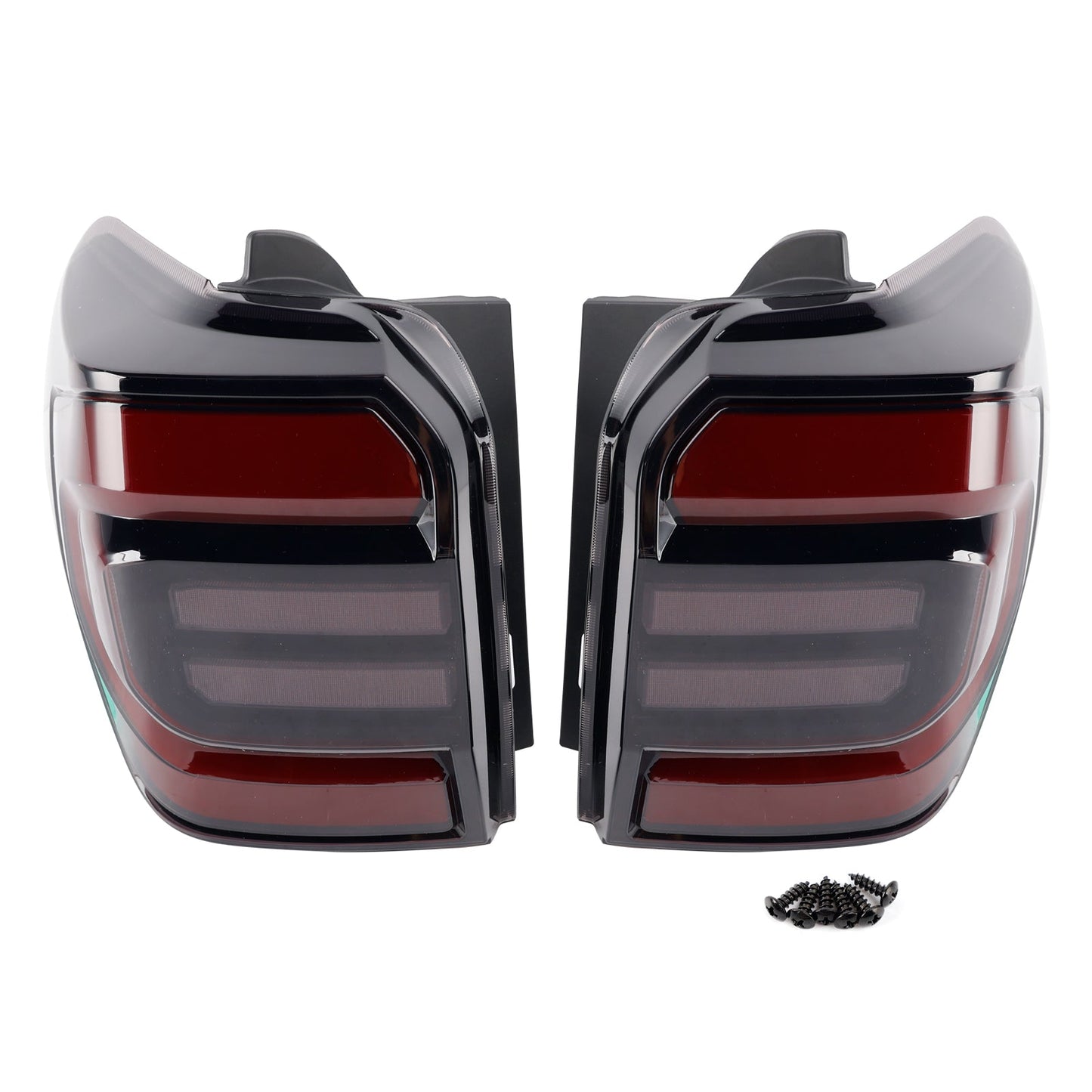2 luci posteriori a LED per Toyota 4Runner 2010-2024, fanale posteriore sequenziale con animazione