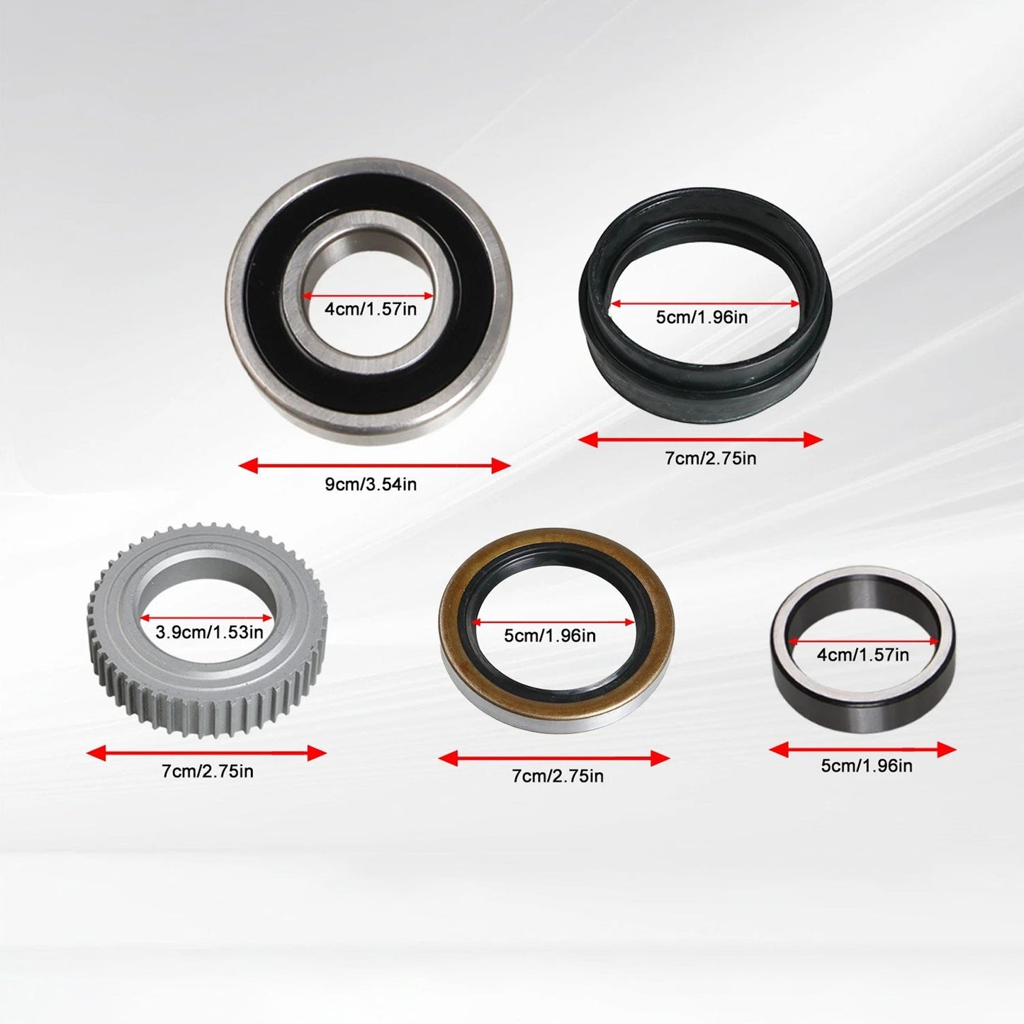 Kit di attrito per dischi frizione trasmissione Toyota 4Runner 2001-2002 24 pezzi 725 90363-40068