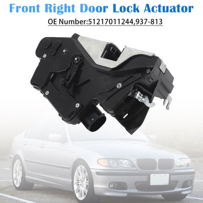 Attuatore serratura portiera anteriore destra 51217011244 per BMW Serie 3 E46 Berlina/Touring