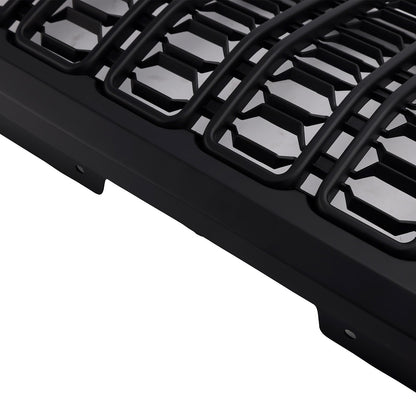 Griglia paraurti anteriore nera per Jeep Wrangler JK JKU Unlimited 2007-2018