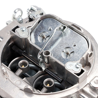 Carburatore 1400 600 CFM 4 corpi, starter elettrico, foro quadrato, valvola dell'aria a 4 corpi