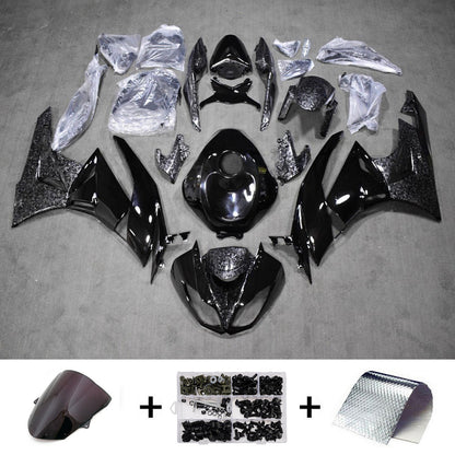 Kit carenatura iniezione in plastica ABS adatto per Kawasaki ZX6R 636 2009-2012