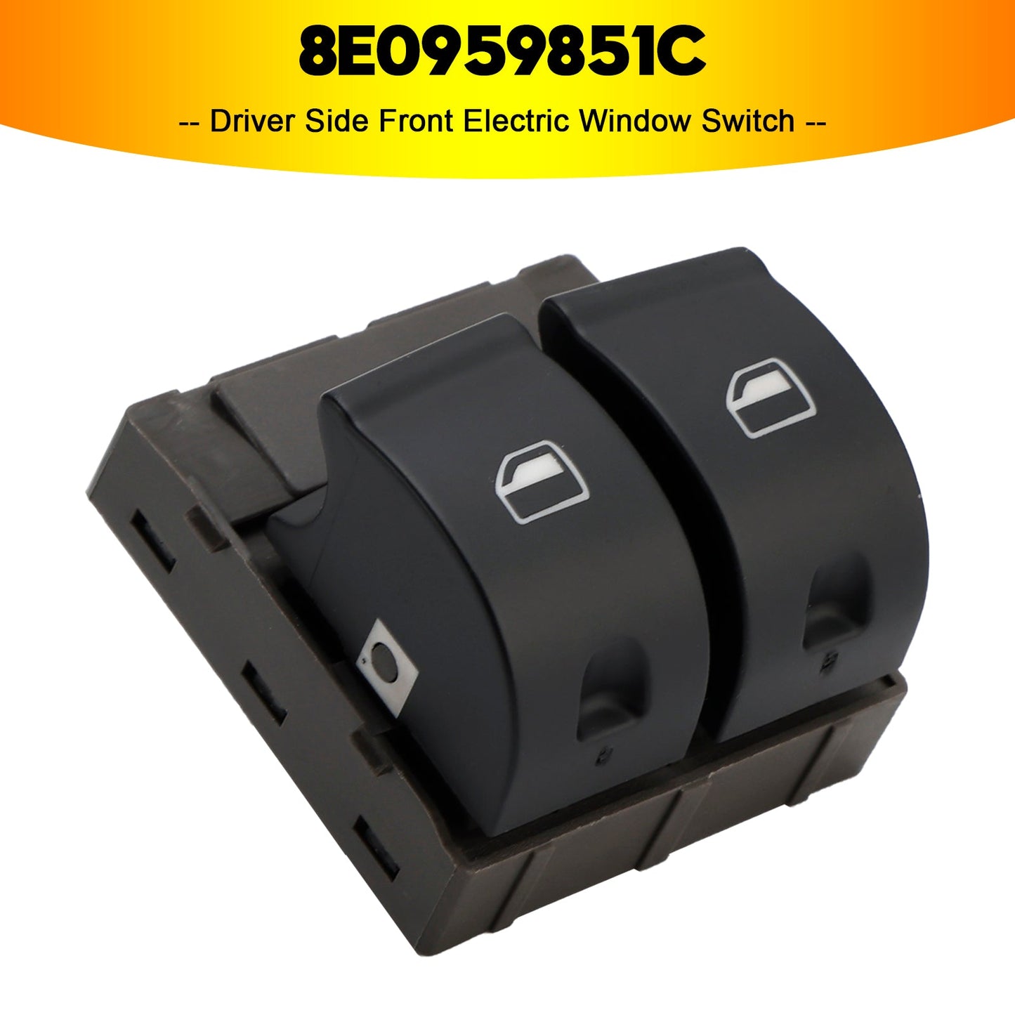 Interruttore alzacristalli elettrici anteriori lato guida Audi R8 2007-2012 8E0959851C