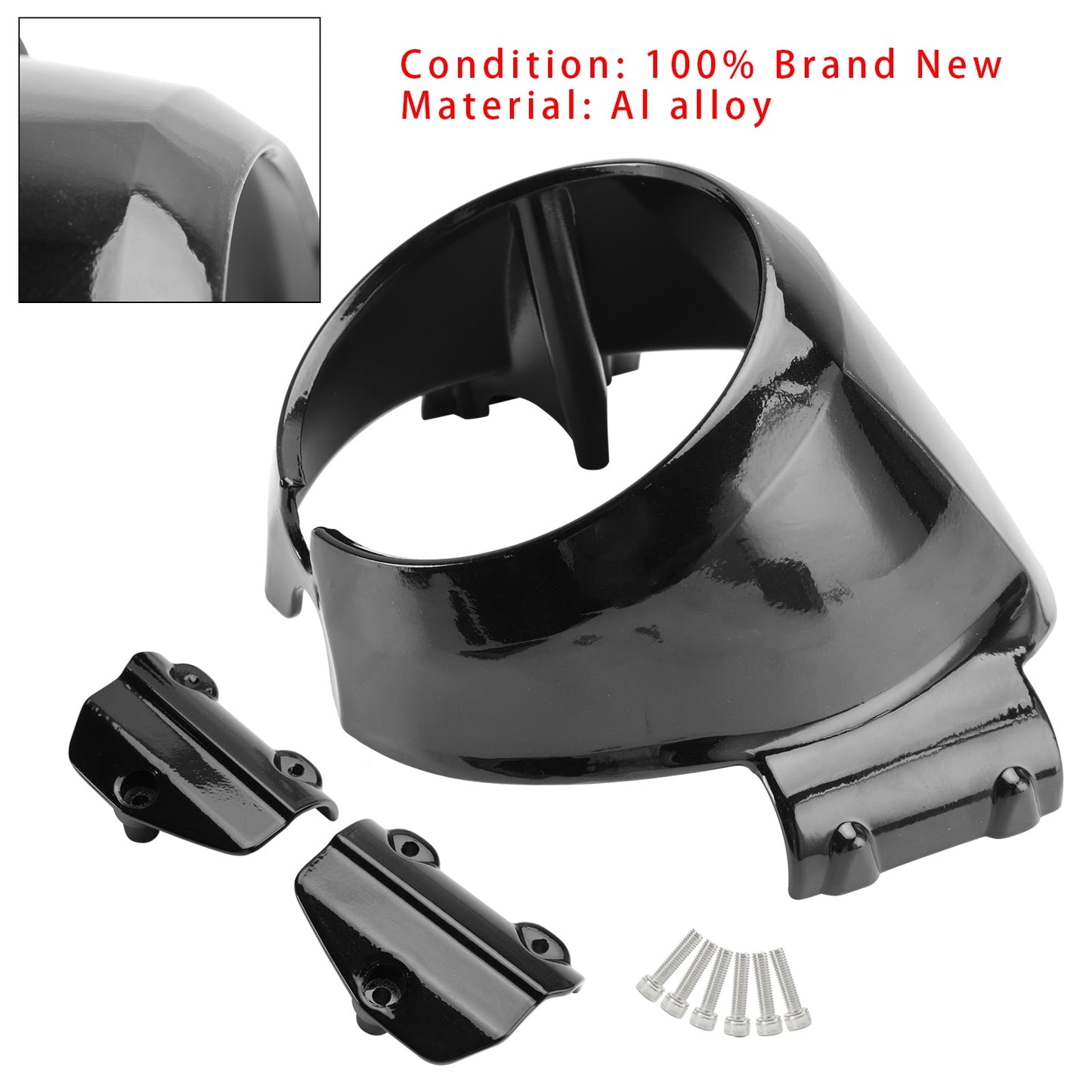 2015-2022 Indian Scout Parabrezza Lunetta del faro Carenatura superiore adatta per