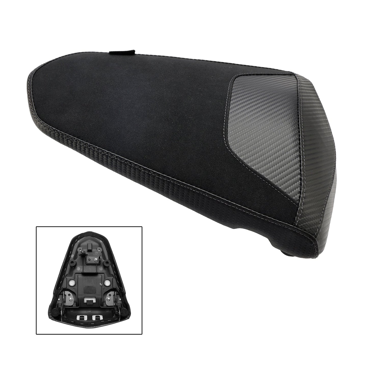 Cuscino per sedile passeggero posteriore Yamaha Mt-03 Yzf-R3 2015-2023, colore: Blu piatto