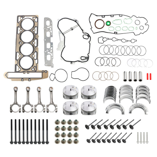 Buick Chevrolet GMC 2.4L Ricostruzione motore Revisione Pistoni Valvole Kit guarnizioni HS54874 HS26517PT