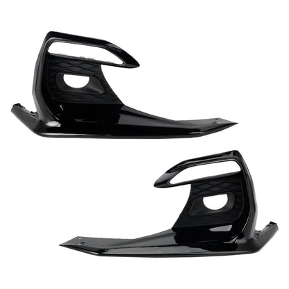 Coprifaro fendinebbia paraurti Infiniti Q50 Sport 2018-2020, cornici griglia nere