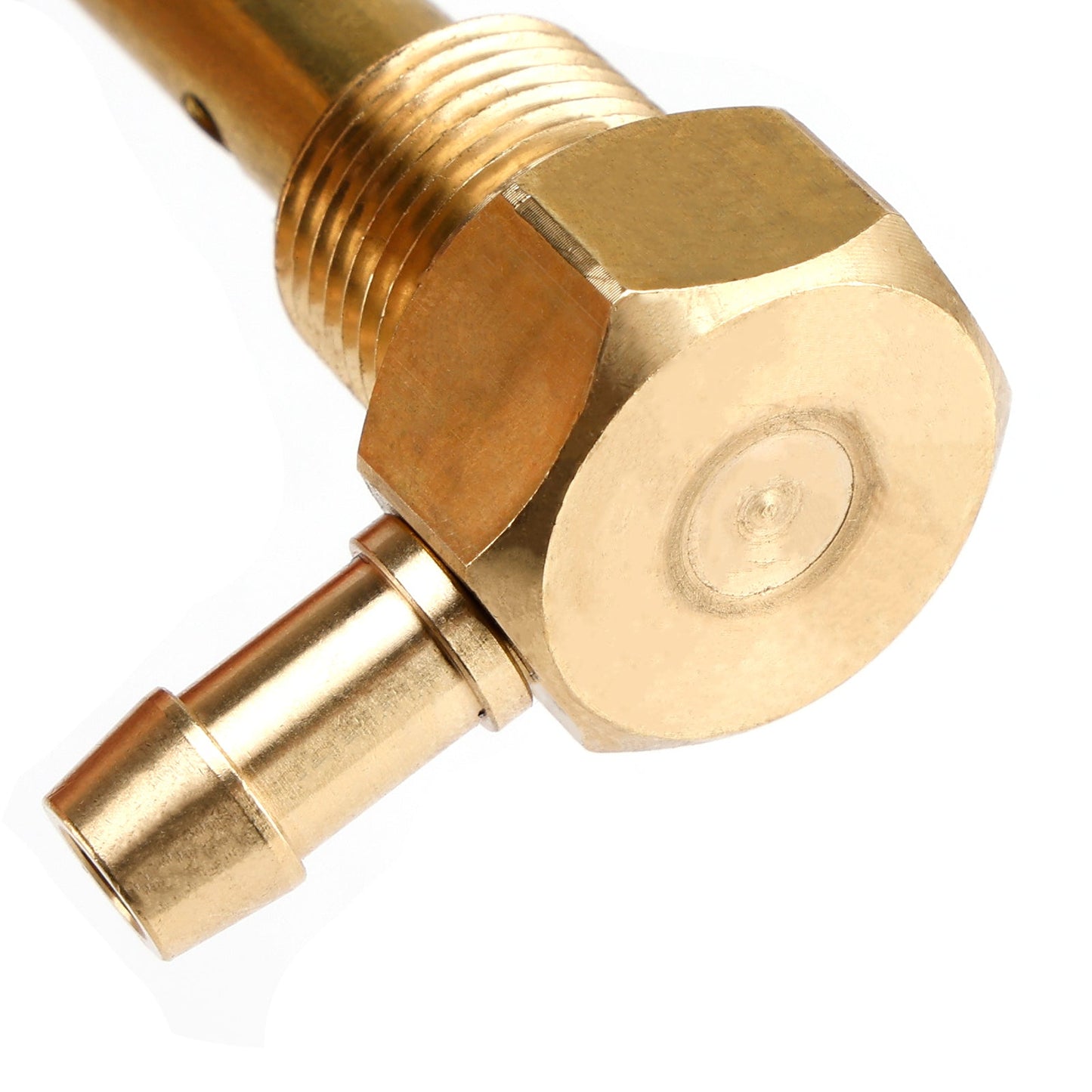 2 tubi flessibili da 5/16"" ID per sfiato serbatoio carburante filettatura 3/8""-18NPTF per serbatoi piccoli e grandi