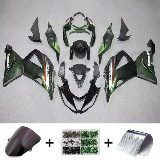 Kit carenatura iniezione in plastica ABS adatto per Kawasaki ZX6R 636 2013-2018
