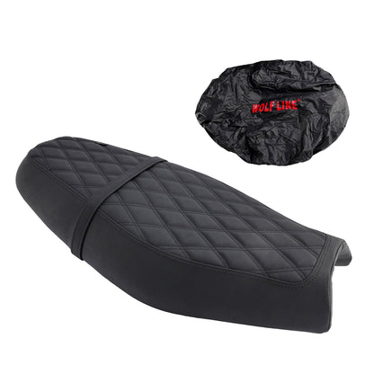 Sostituisci il sedile anteriore posteriore del conducente e del passeggero nero per Street Twin Speed Twin 900 BrownC