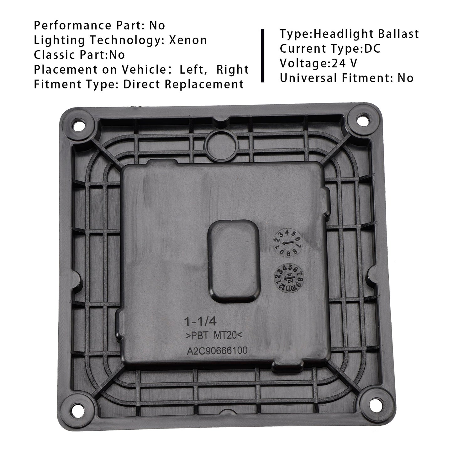 Modulo di controllo del zavorra del faro LED 260552119R per Renault