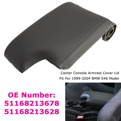 Coperchio del bracciolo della console centrale grigio per BMW Serie 3 E46 1999-2004 M3