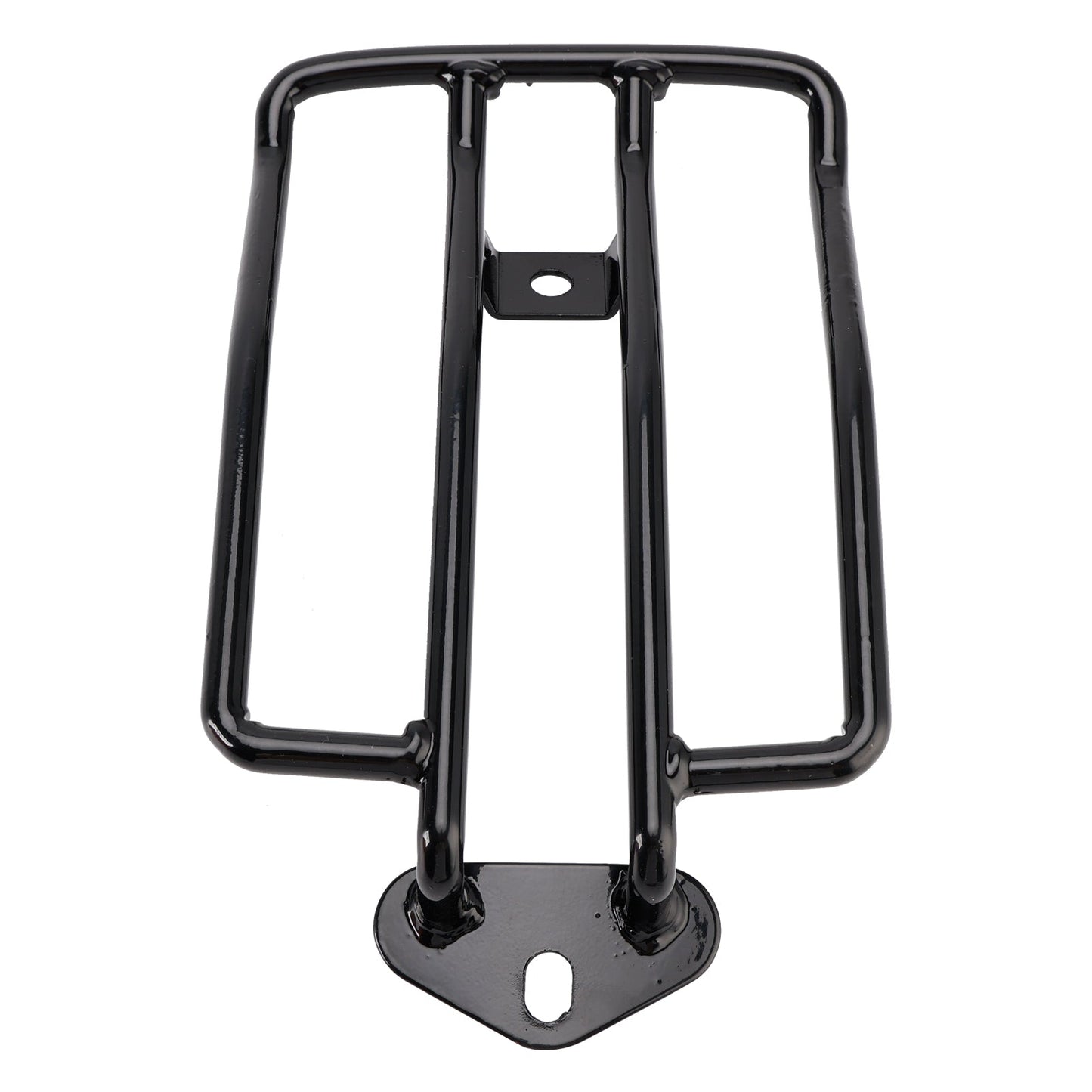 Portapacchi posteriore nero per sella monoposto, adatto per Sportster XL XR 883 1200 2004-2022