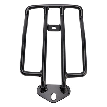 Portapacchi posteriore nero per sella monoposto, adatto per Sportster XL XR 883 1200 2004-2022