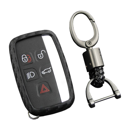 Custodia in similpelle e silicone per chiave auto con fibbia per Range Rover